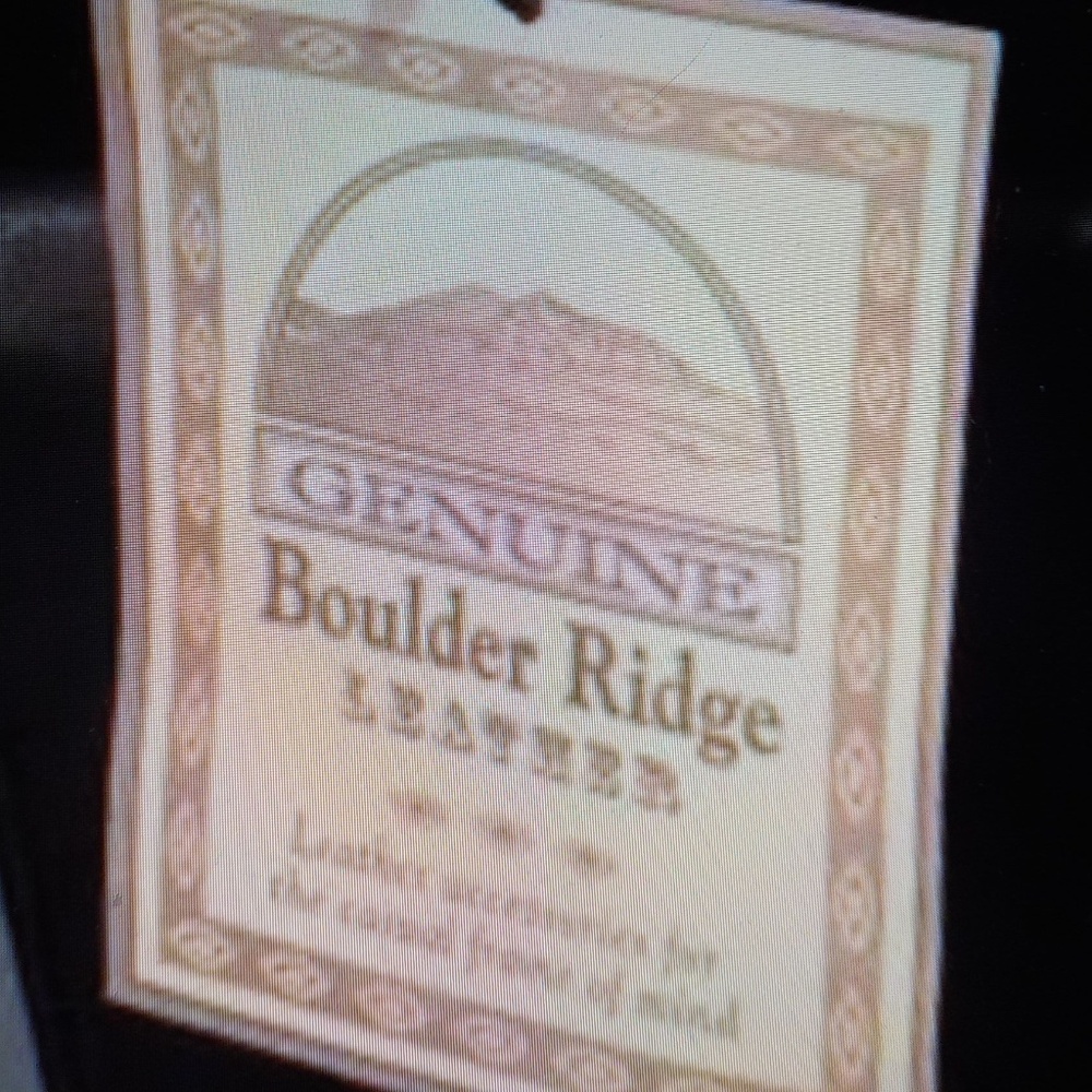 Black Leather Laptop/Biker/Tablet Tote - Picture 15 of 15